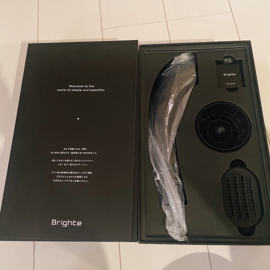 タ*フ様 【新品未開封】オークション！brightブライト シャワードライヤー Brighte（ブライト） SHOWER DRYER（シャワードライヤー）【髪質
