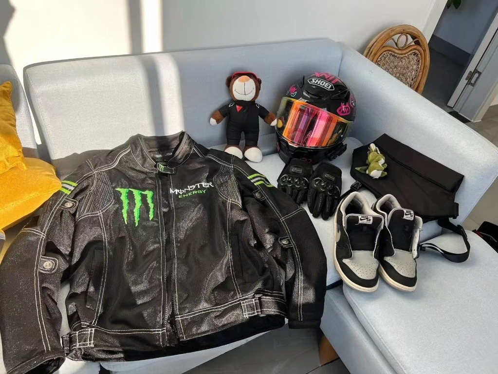 モンスター エナジー バイクパンツ ジャケット 上下セット 防風