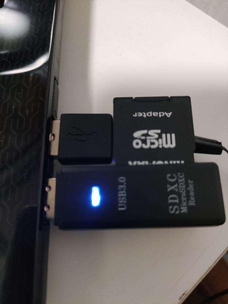 カードリーダー USB3.0 マルチカードリーダー SDカード マイクロSD UHS 