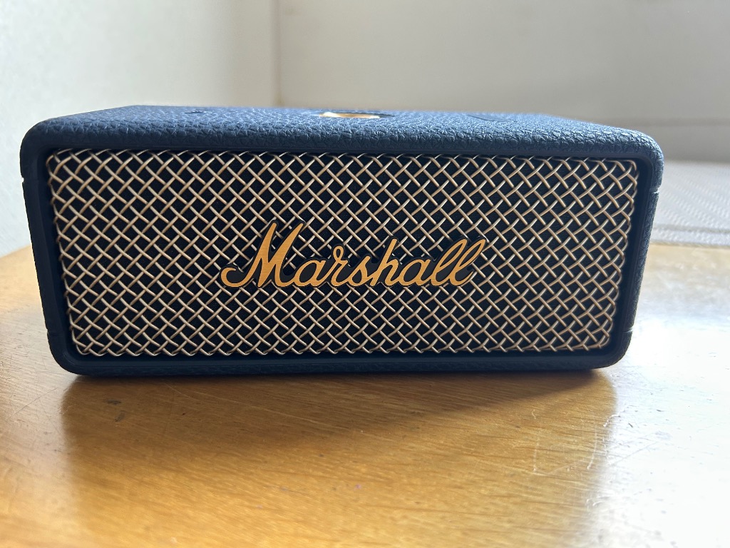 スピーカー・ウーファー Marshall Emberton III Midnight Blue 最大32時間の連続再生可能なパワフルなポータブルスピーカー