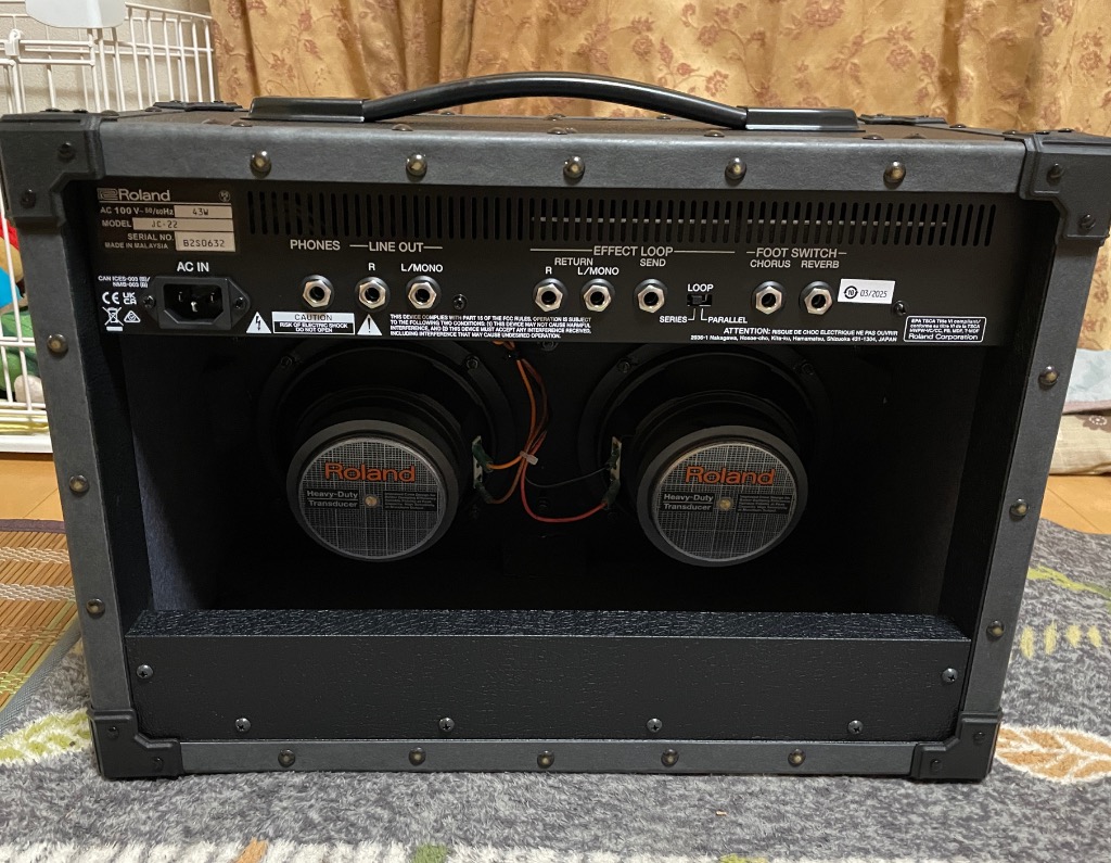 Roland Jazz Chorus JC-22 ギターアンプ Roland JC-22 Jazz Chorus Guitar Amplifier｜ミュージックランドKEY