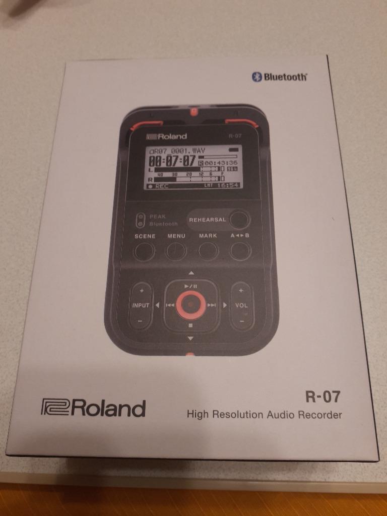 ローランド R-07 ［High-Resolution Audio Recorder］ ICレコーダー 