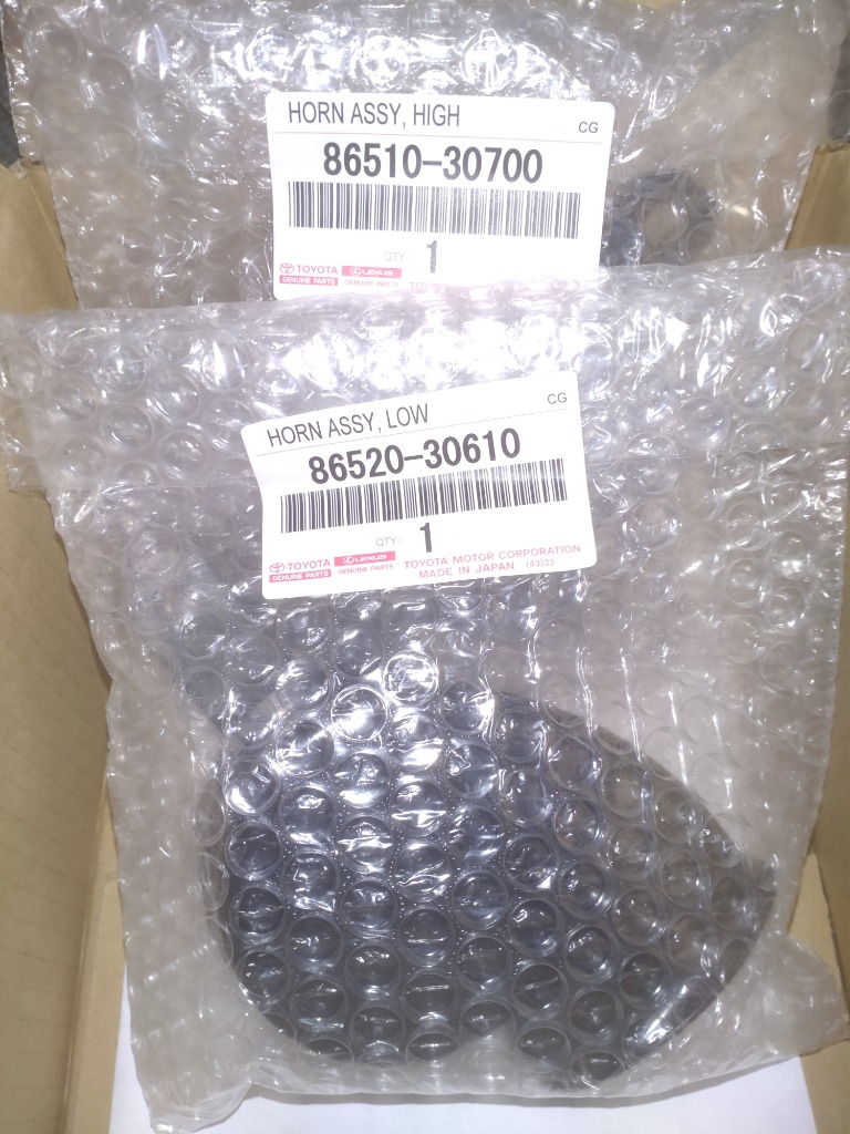 レクサス（LEXUS） トヨタ 純正ホーン LS600hL LS460 High/Low 左右