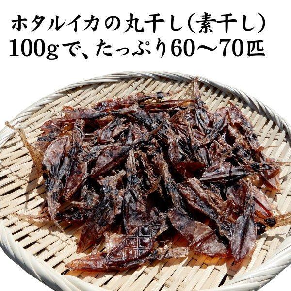 新物入荷！ほたるいか丸干し (素干し) 石川県産：100g (60〜70匹) メール便 送料無料  :hotaruika-subosi100g:加賀・橋立港 マルヤ水産 - 通販 - Yahoo!ショッピング