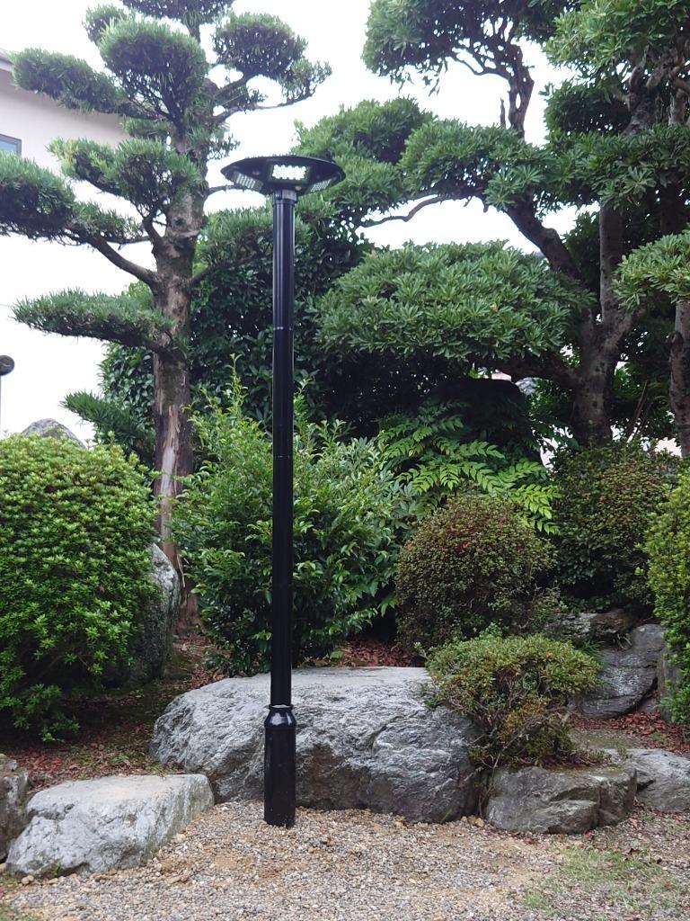 Hylow 街路灯 100W ソーラーライト16000ml 屋外 防水 LED 街灯 2.5mの街灯柱が含まれています ガーデンライト 広い  :20220531211340-00016:MATA-TABI - 通販 - Yahoo!ショッピング