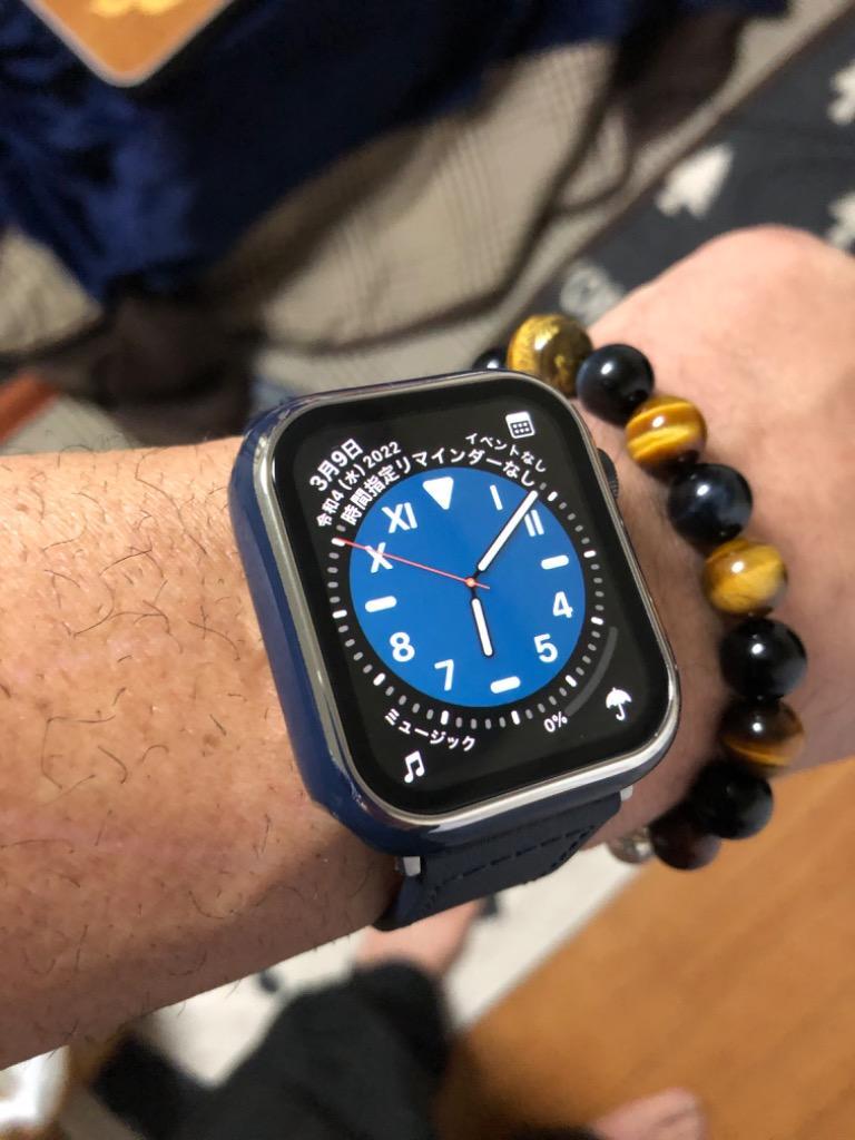 AppleWatchキラキラsilverカバーアップルウォッチラバーベルトバンド