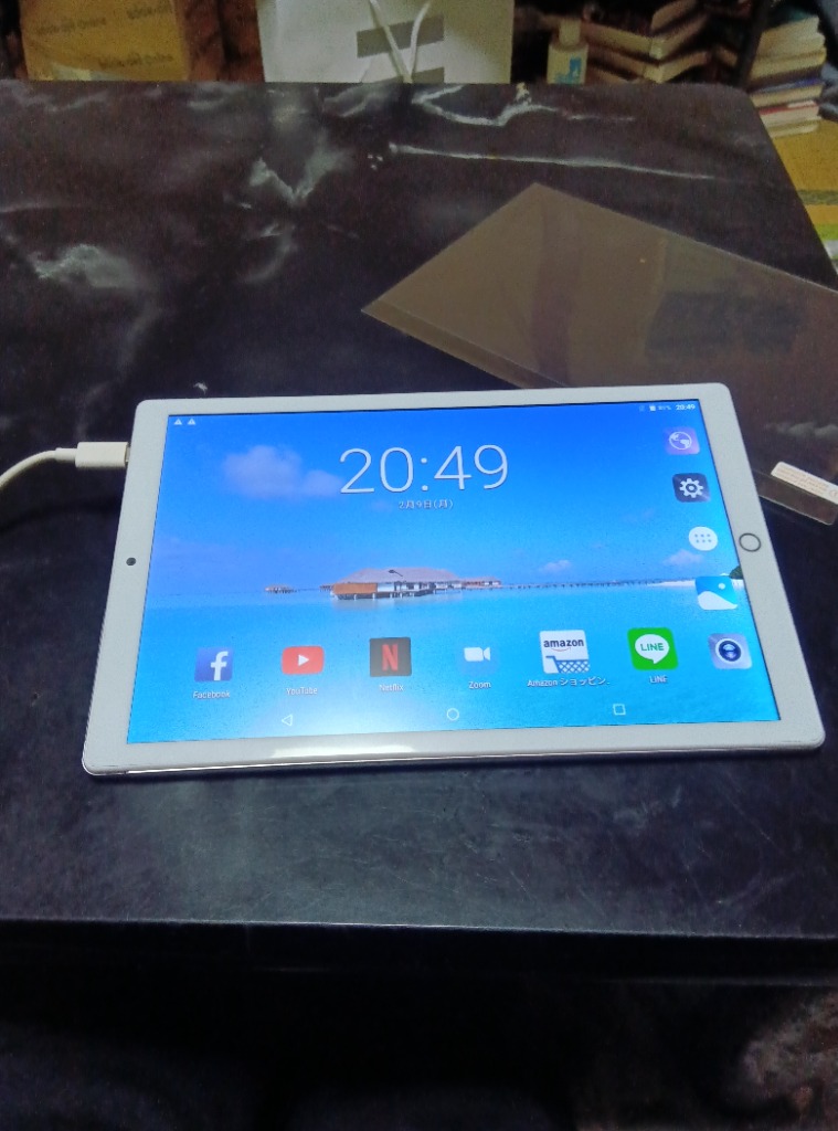 dtab 10.1インチ ホワイト Androidタブレット本体 タブレット 本体 10インチ Android 12 Wi-Fiモデル 通話対応