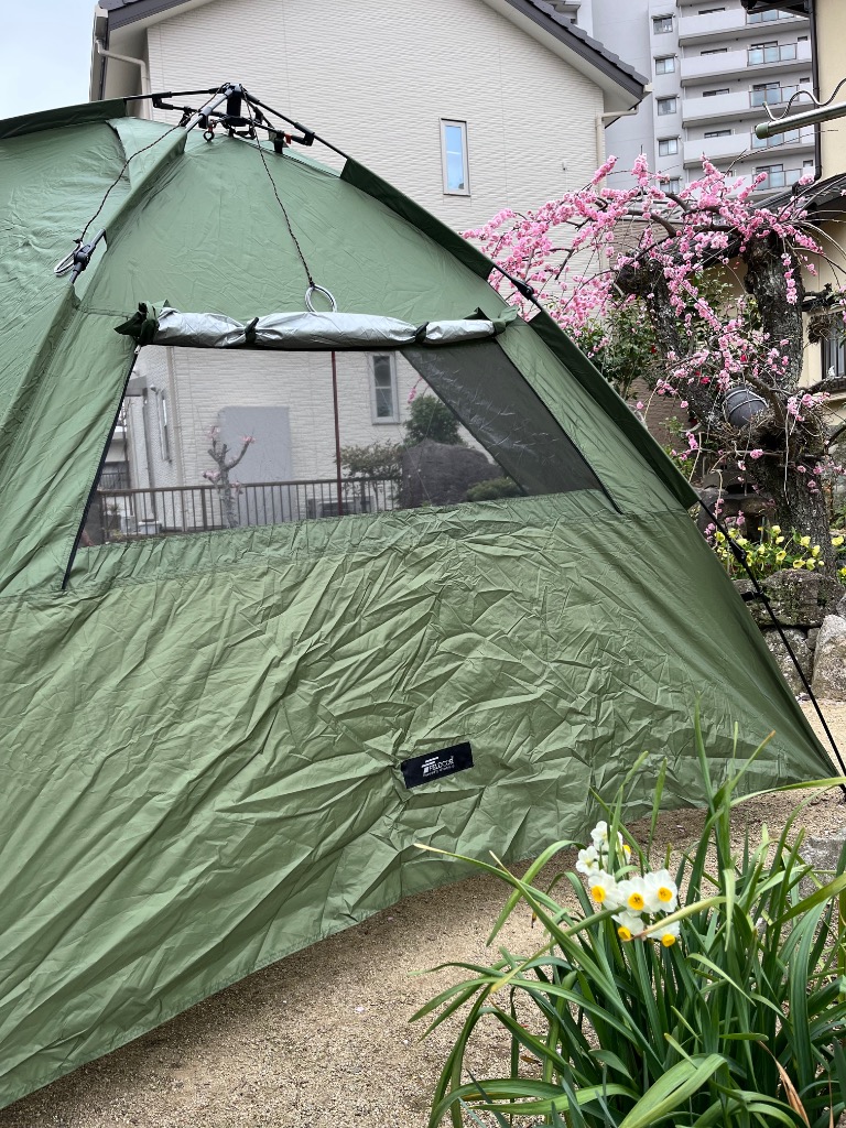 ヤフー1位 カーサイドタープ ワンタッチタイプ 230cm×280cm 車用