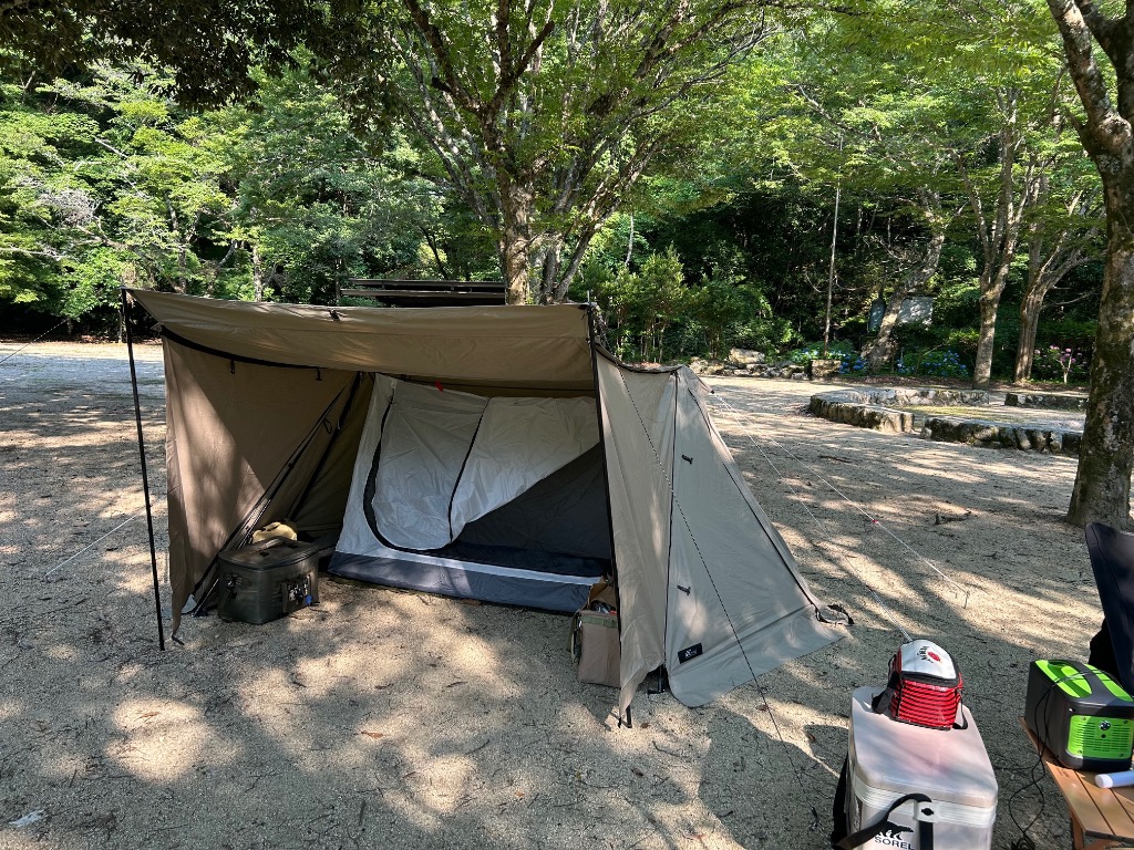kj6183様専FIELDOOR  パップテント320 T/C サイドシート付き products_puptent320tcsidesheet