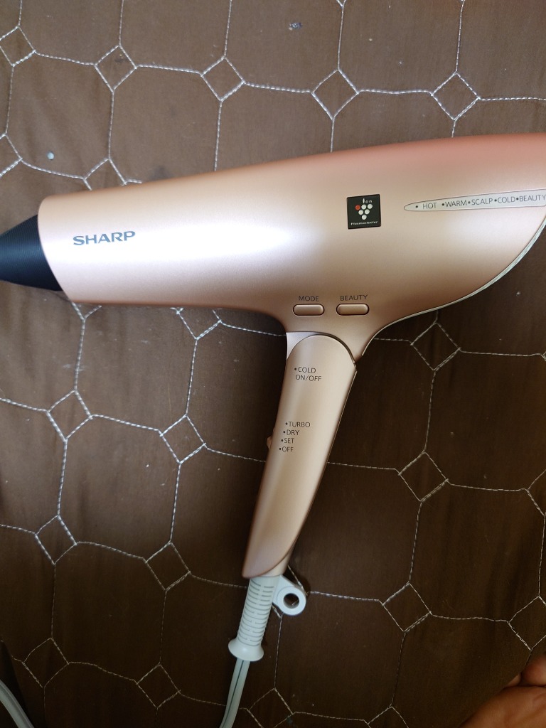 SHARP プラズマクラスター ドライヤー IB-NP9-P （ピンク系