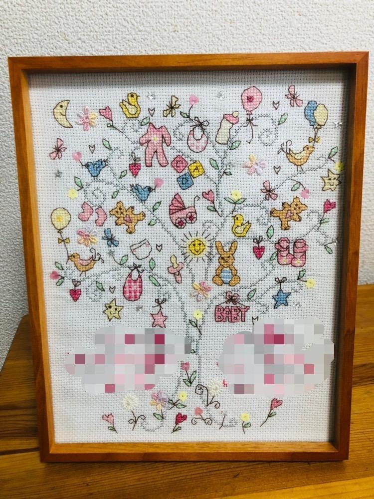 クロスステッチ 刺繍キット ラブベビーガール Bothy Threads Love baby Girl 日本語解説付き 赤ちゃん　出産祝い