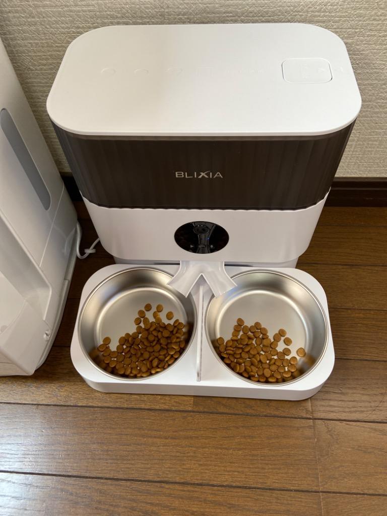 自動給餌器 猫 カメラ付き多頭飼い 犬 Wi-Fi接続 ペット