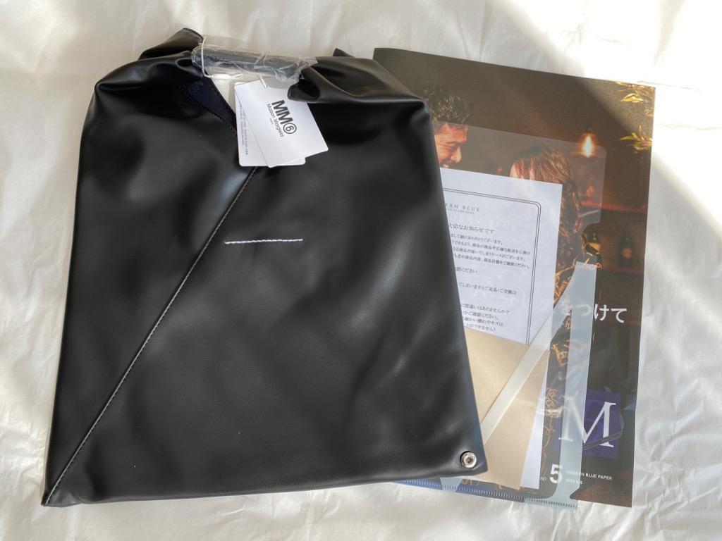 MM6 MAISON MARGIELA バッグ S54WD0043 P4313 JAPANESE BAG MMSIX Maison Margiela Tote Bag Japanese Bag Black Rady MM6