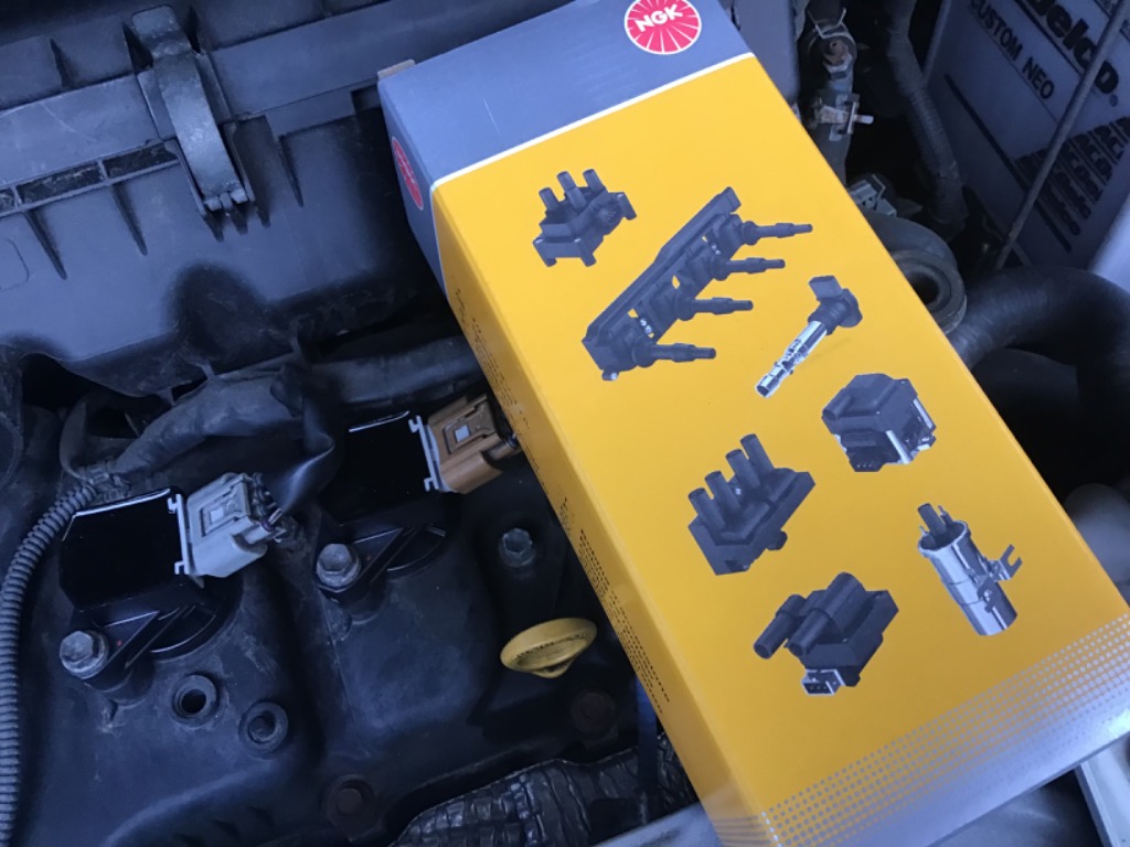NGK イグニッションコイル U5386 3本 49156 純正部品番号 19500