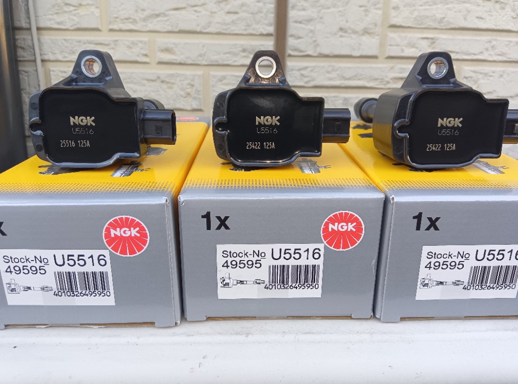 NGK 在庫品 NGKイグニッションコイル3本 JF3 NBOX N-BOX 30520-58G-013