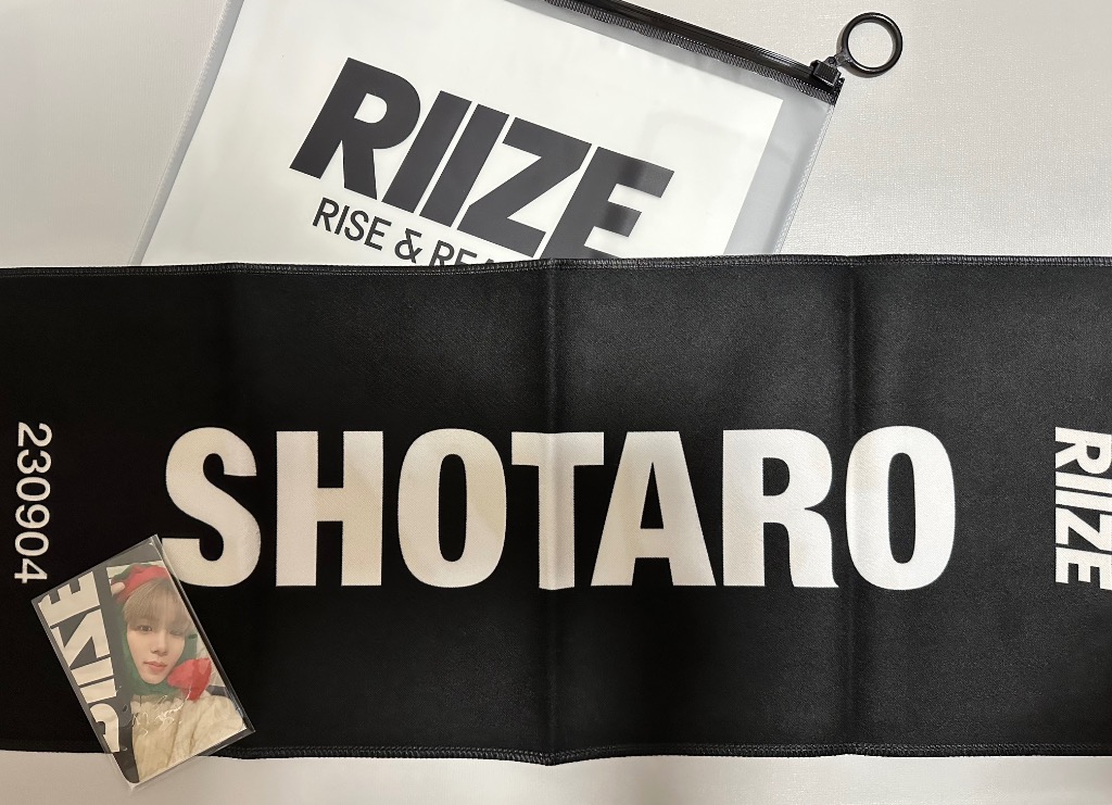 RIIZE 公式グッズ SLOGAN + PHOTO CARD SET / 2024 [RIIZE-UP