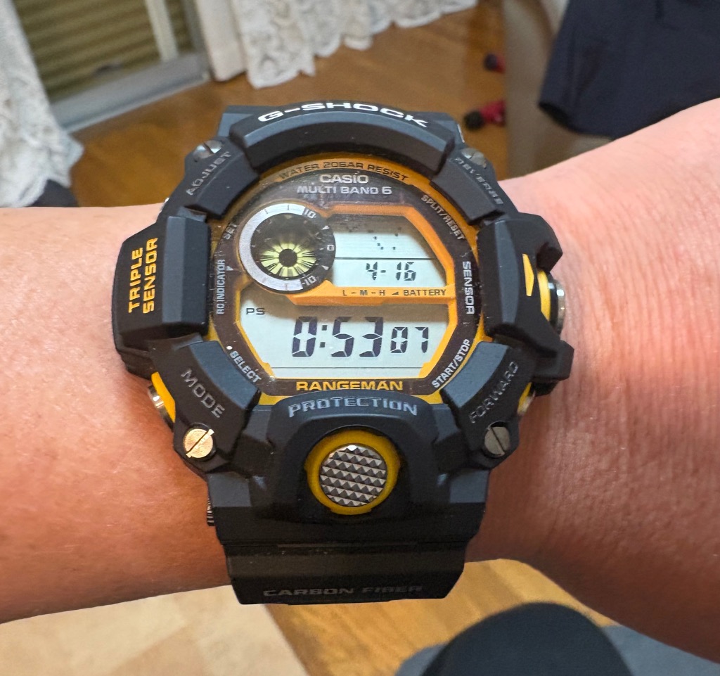 カシオ Gショック レンジマン GW-9400YJ-1JF マスターオブG