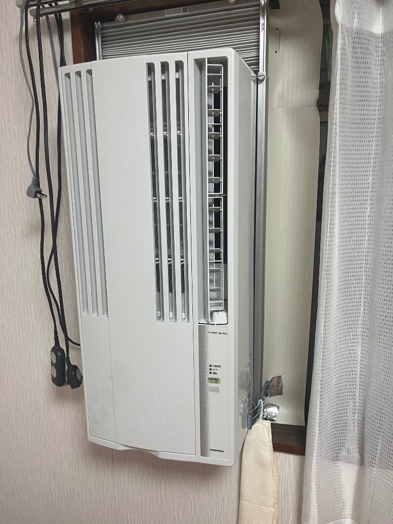 窓用エアコン　コロナ　ReLaLa CW-1625R　25年製 楽天市場】【在庫有り】【CW-1625R】コロナ リララ 窓用エアコン