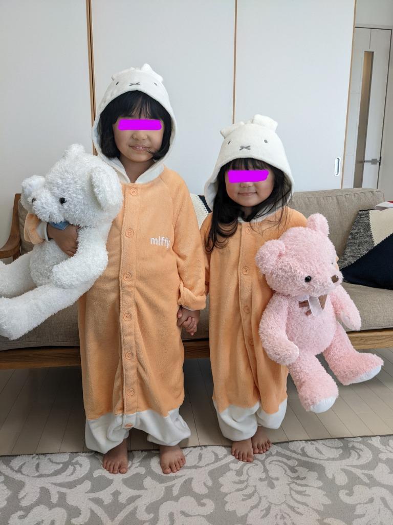 着ぐるみ ミッフィー パジャマ 子供 キッズ なりきり 110 130 ハロウィン あったか 冬 防寒 もこもこ かわいい ルームウェア 仮装  コスプレ 長袖 /宅配便発送 :36-434:ミ・エストン - 通販 - Yahoo!ショッピング