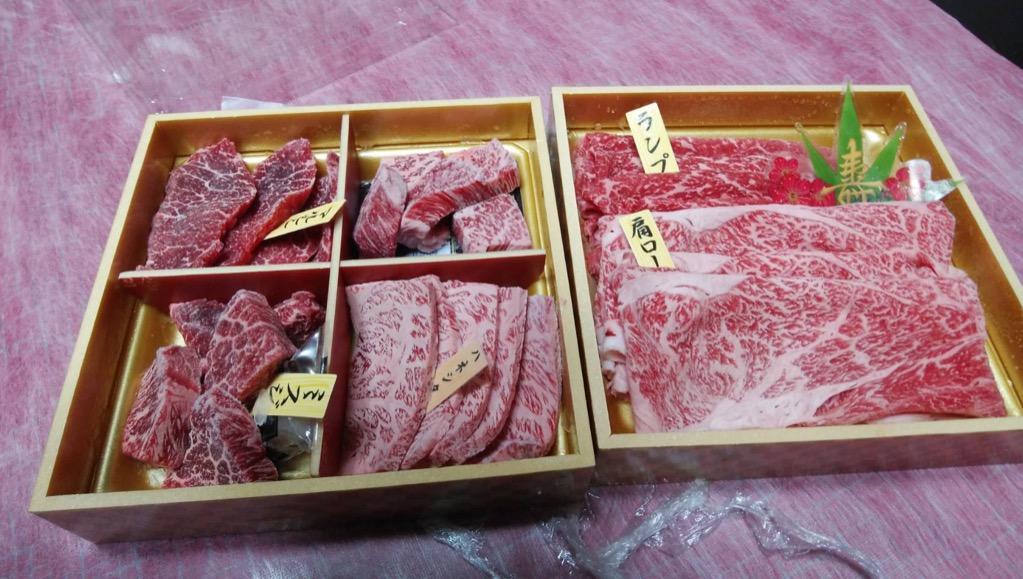 肉 牛肉 黒毛和牛 ギフト 肉ギフト お歳暮 帰省暮 お年賀 お節 但馬牛・三田和牛食べ比べ 笑門来福肉おせち440g 送料無料 :gift007: 但馬牛・三田和牛のミートマイチク - 通販 - Yahoo!ショッピング