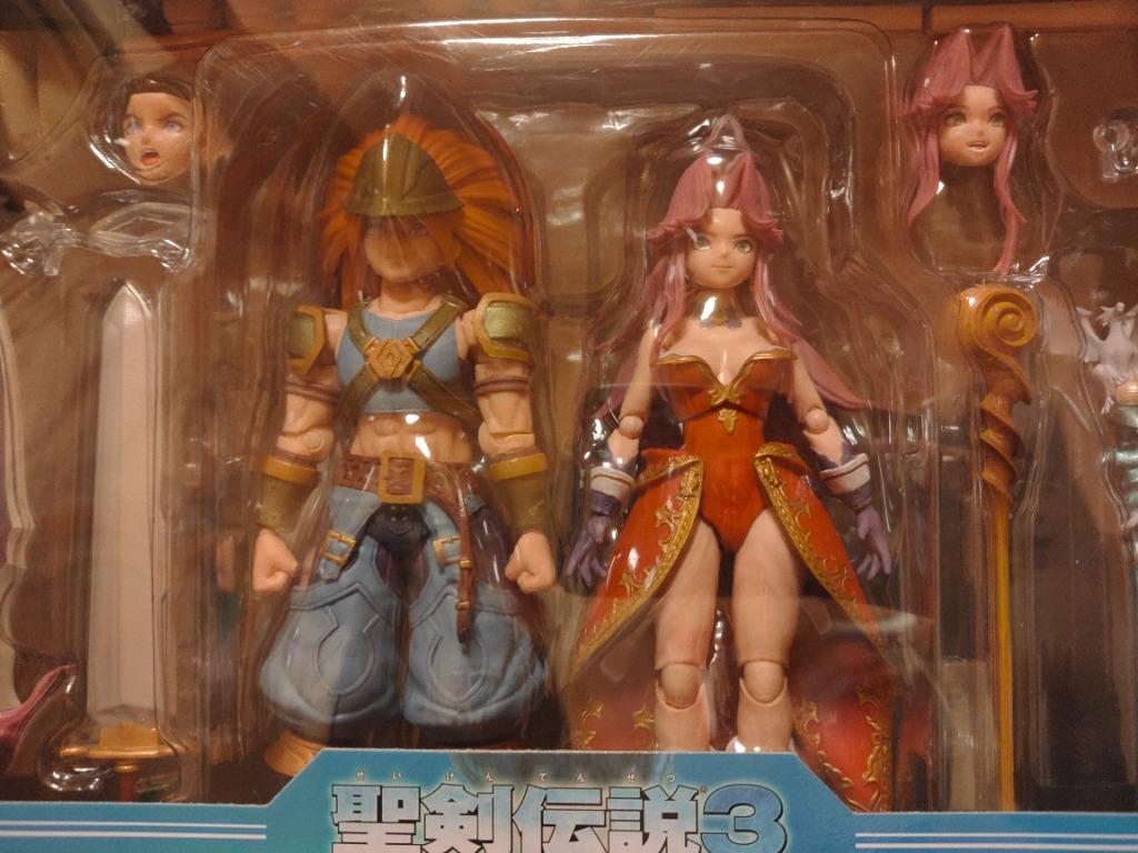 ANYCCS - BRING ARTS(ブリングアーツ) デュラン&amp;アンジェラ 聖剣伝説3 TRIALS of MANA(トライアルズ オブ マナ) 完成品 可動フィギュア スクウェア・エニックス 聖剣伝説3 トライアルズ オブ マナ ブリングアーツ デュラン