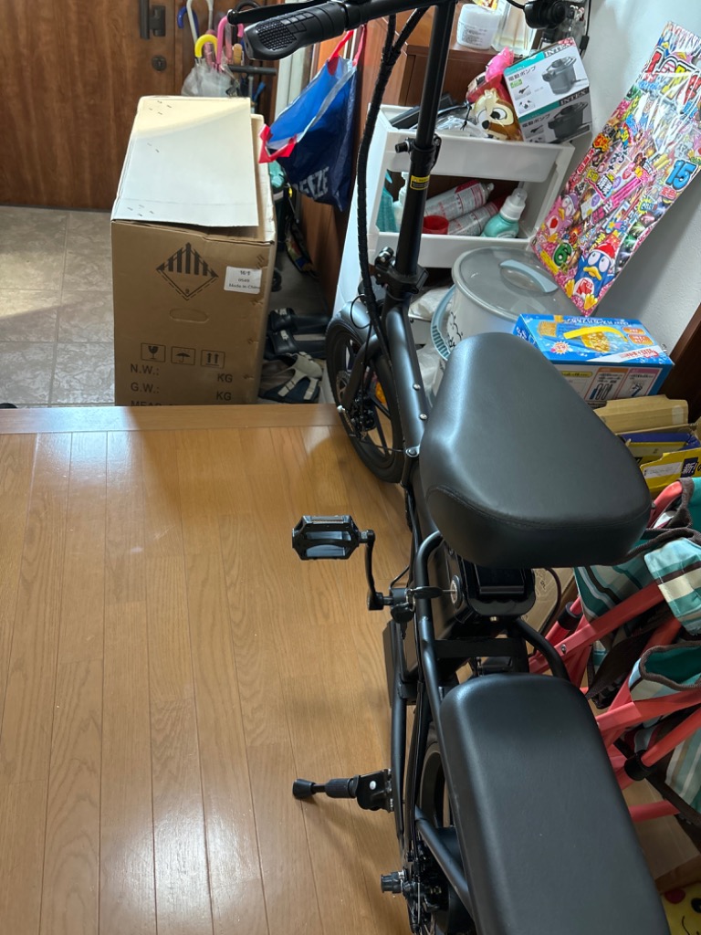 フル電動自転車 16インチ 折りたたみ 電動自転車 電動アシスト
