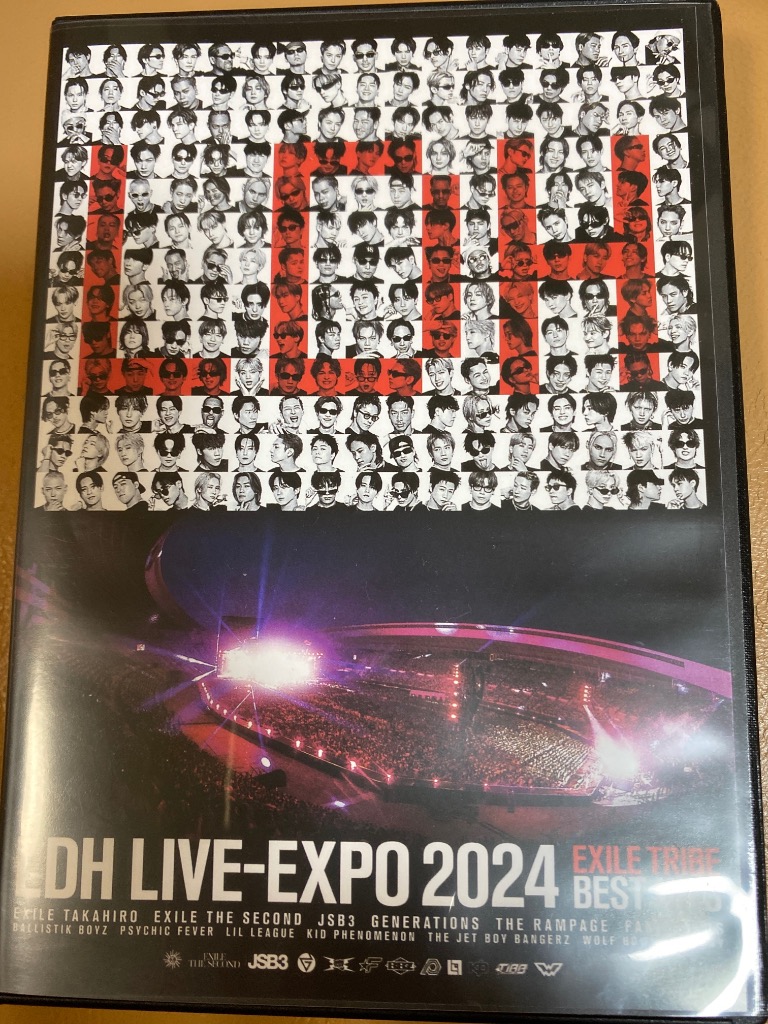 Blu-ray」EXILE TRIBE／LDH LIVE-EXPO 2024 -EXILE TRIBE BEST