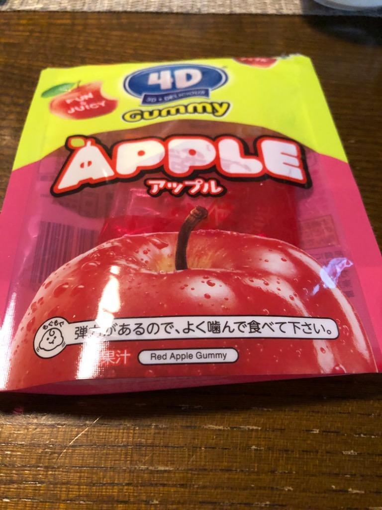 超特価sale開催！】 カンロ 4Dグミ アップル 赤りんご 54g ×6個<br