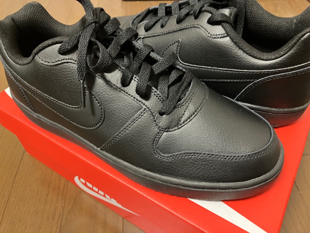 NIKE エバノン ロウ スニーカー AQ1775 003 メンズ ブラック 黒
