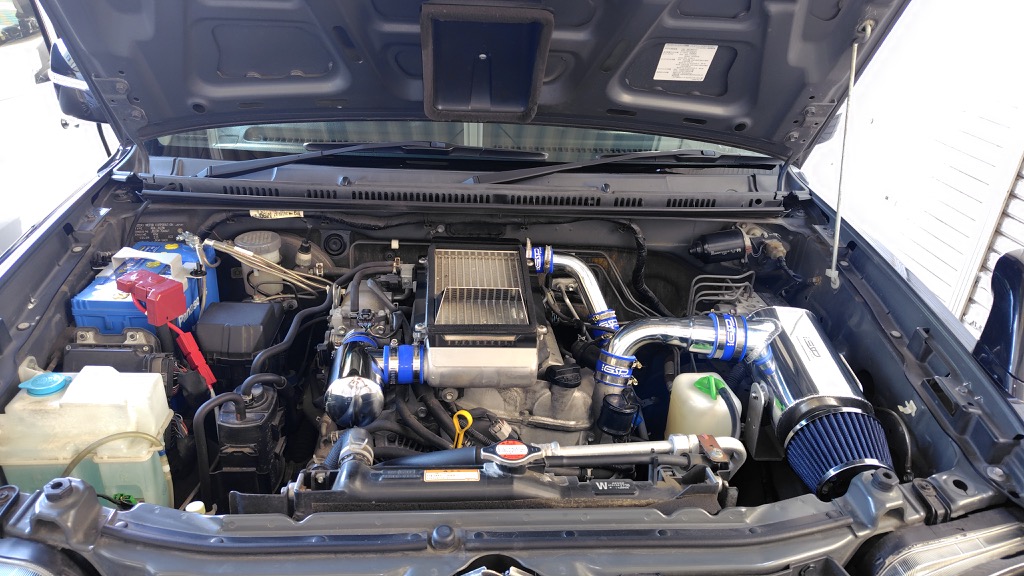 ジムニーjb23w インテークチャンバーパイプ！ 楽天市場】ジムニー JB23 4型以降用スロットル部インテーク