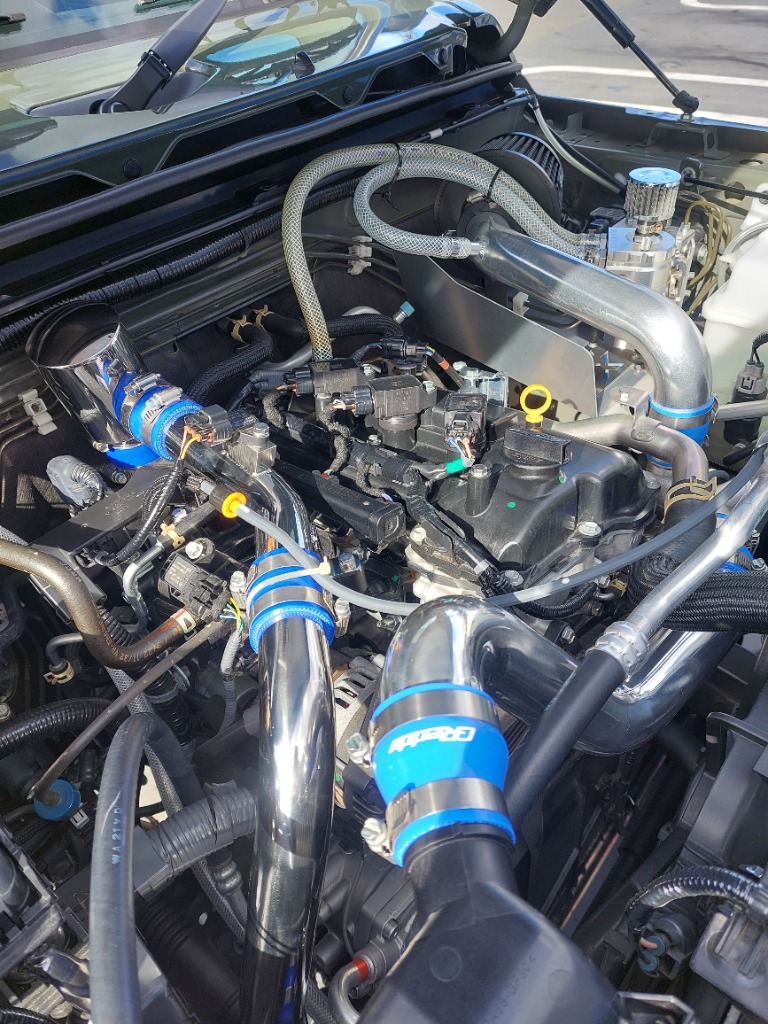 ジムニー JB64 センサー取付部 インテークパイプ : メタル