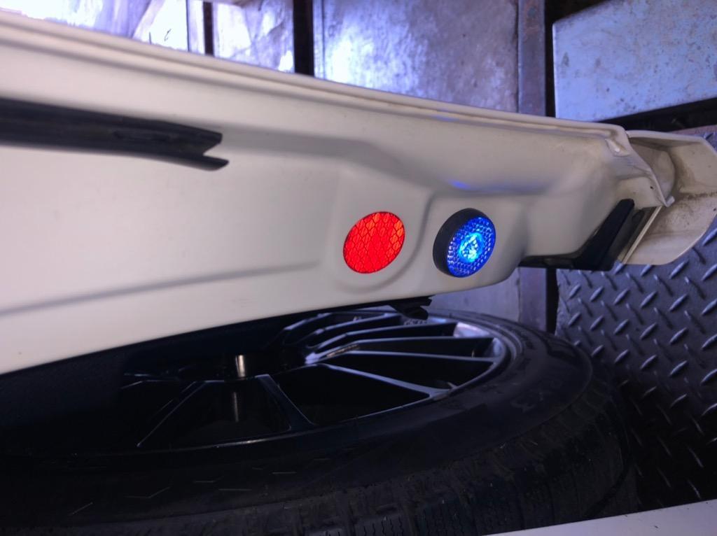 【保証一年間】METEO トヨタ ヴェルファイア 30系専用2列目ドアワーニングフラッシュLED 赤 レッド RED メテオ テールに RR23-A3 METEO ドアワーニングフラッシュLED フロントドア用30系 ALPHARD