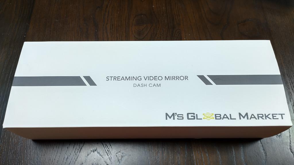 M's Global Market ドライブレコーダー ミラー 前後カメラ 超
