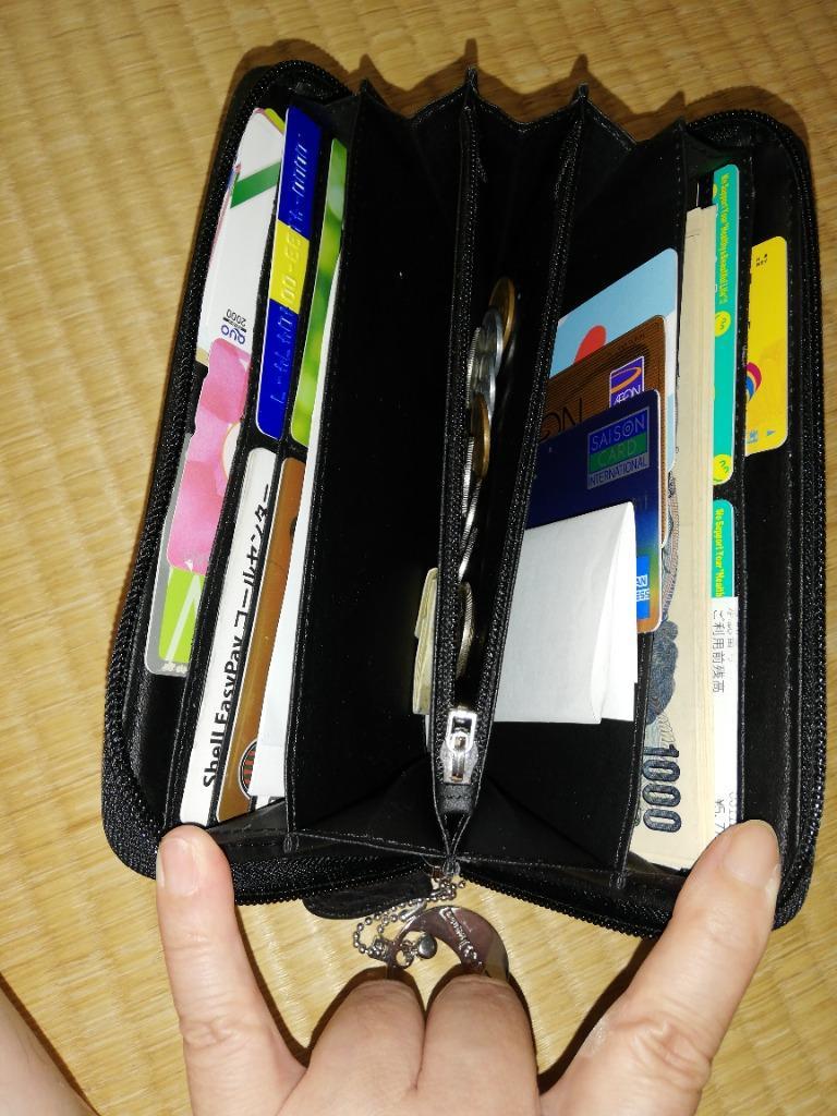 オーストリッチ 本革 長財布 ラウンドファスナー レディース