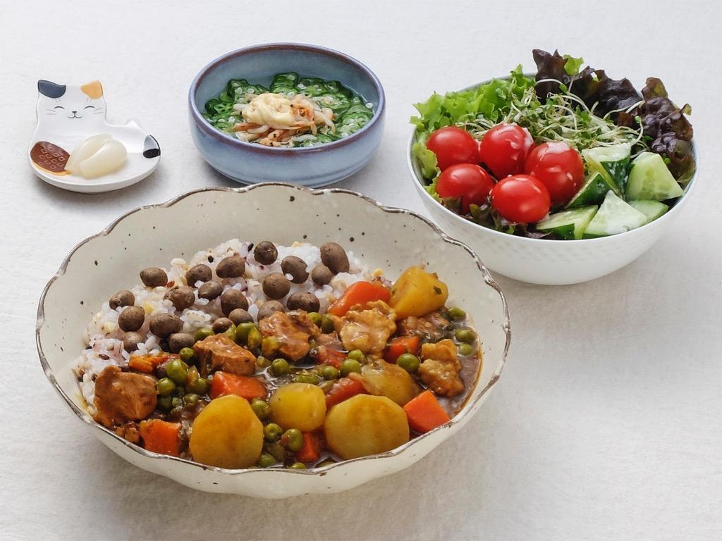 食器 和食器 おしゃれ 皿 カレー皿 白化粧菊形6.8深皿 パスタ皿