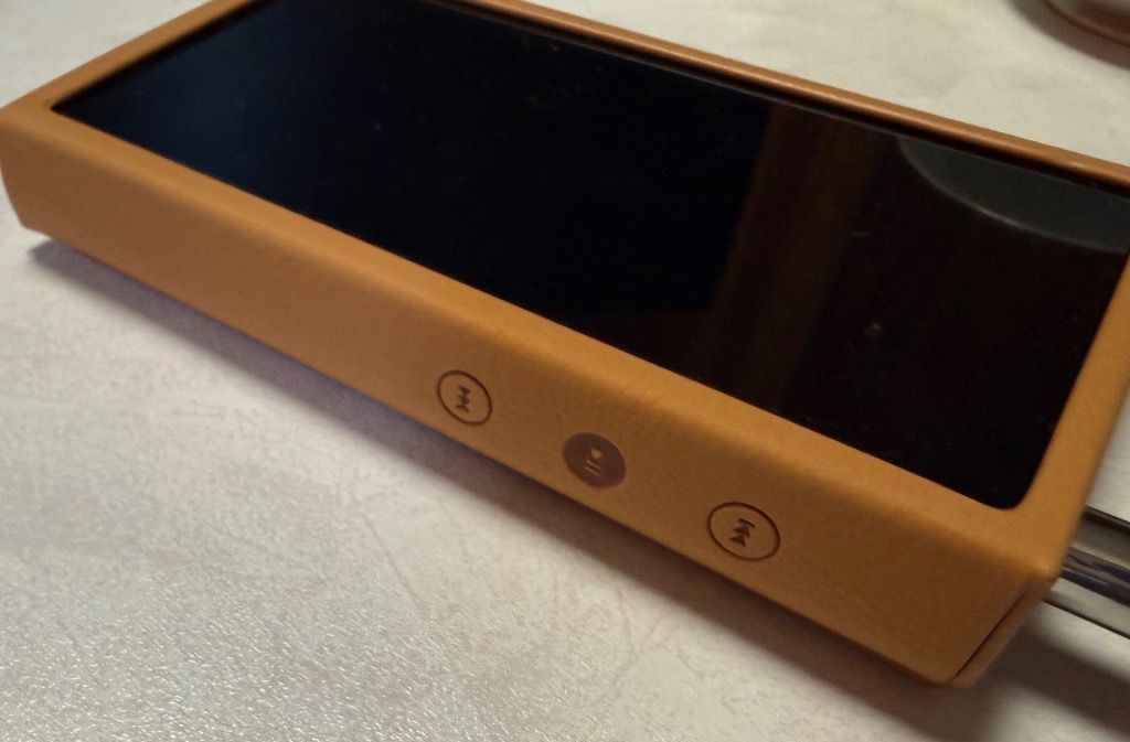 FIIO M21専用 レザーケース SK-M21 ブラウン (FIO-SK-M21-BR