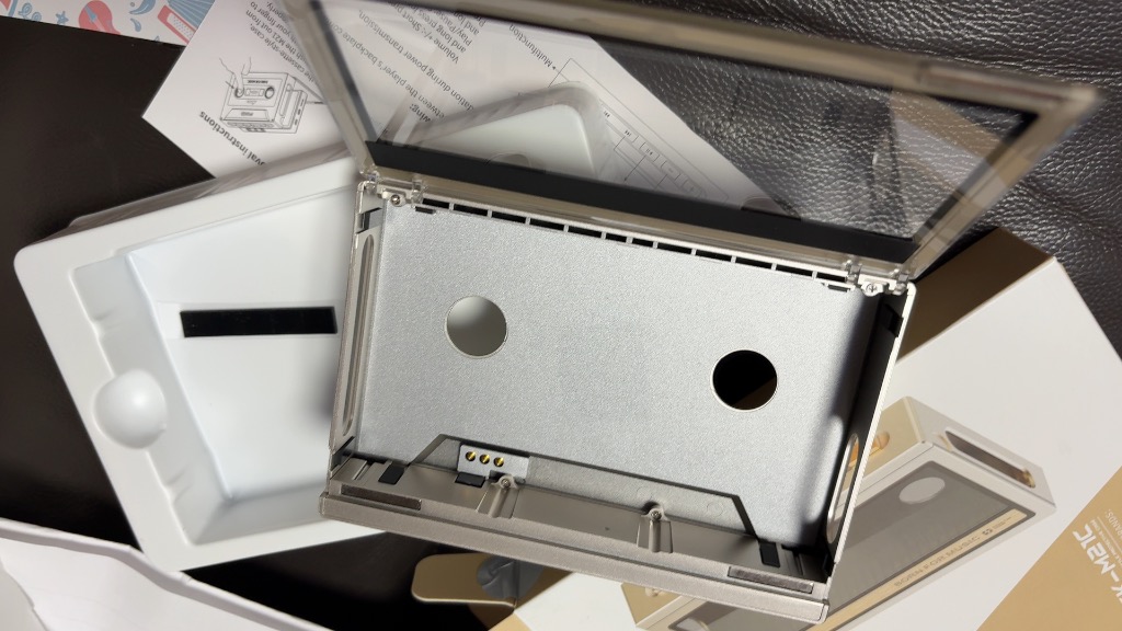 ★美品★Fiio M21 チタニウムゴールド➕純正ケース（リング貼付） ☆美品☆Fiio M21 チタニウムゴールド➕純正ケース（リング貼付