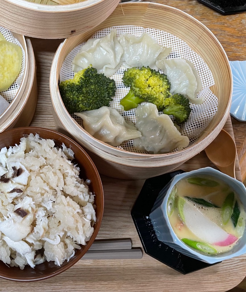 茶碗蒸し 食器 青白磁 八角彫蒸し碗 受け皿付 茶碗蒸し用食器