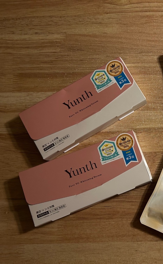 Yunth 美容液セット Amazon | 【武井咲 アンバサダー】Yunth ユンス 生VC 導入美容液