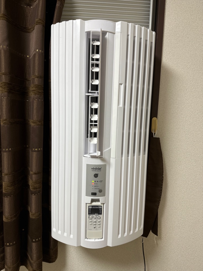 TOYOTOMI トヨトミ 窓用エアコン TIW-A18P (能力1.8kW/5〜8畳用 TOYOTOMI トヨトミ 窓用エアコン TIW-A18P (能力1.8kW/5〜8畳用