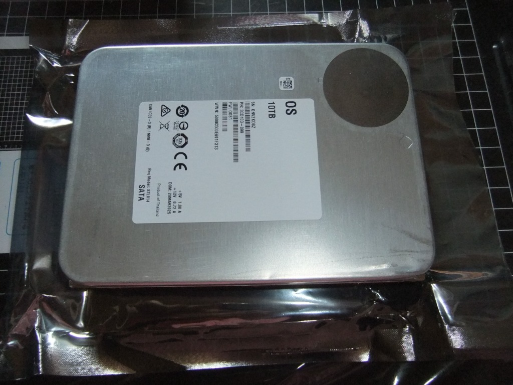 メーカー再生品」ホワイトラベル 内蔵HDD 3.5インチ 10TB