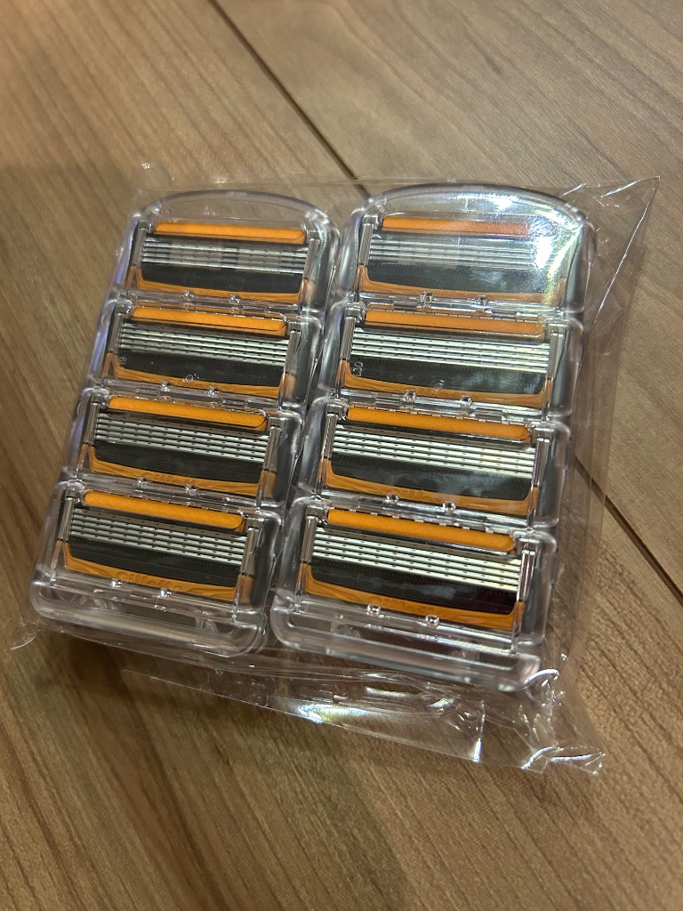 Gillette 8個セット ジレット 替刃 純正品 5枚刃 プログライド 電動