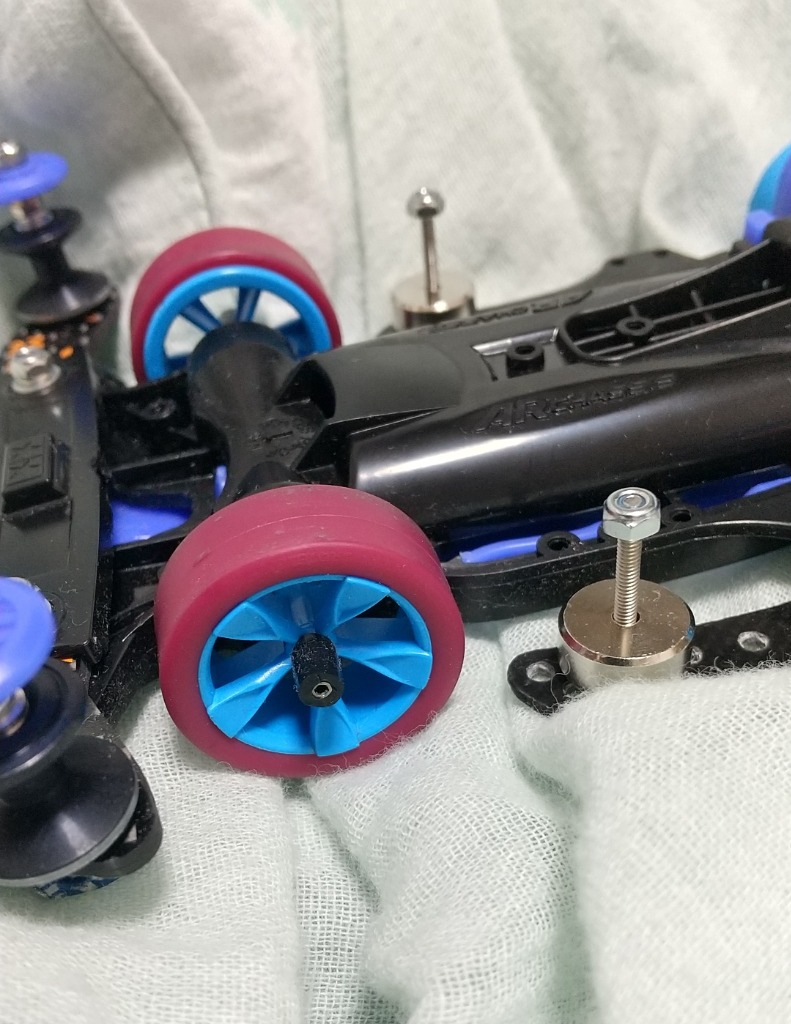 ノーブランド 中径 マルーン ローフリクション タイヤ 2本