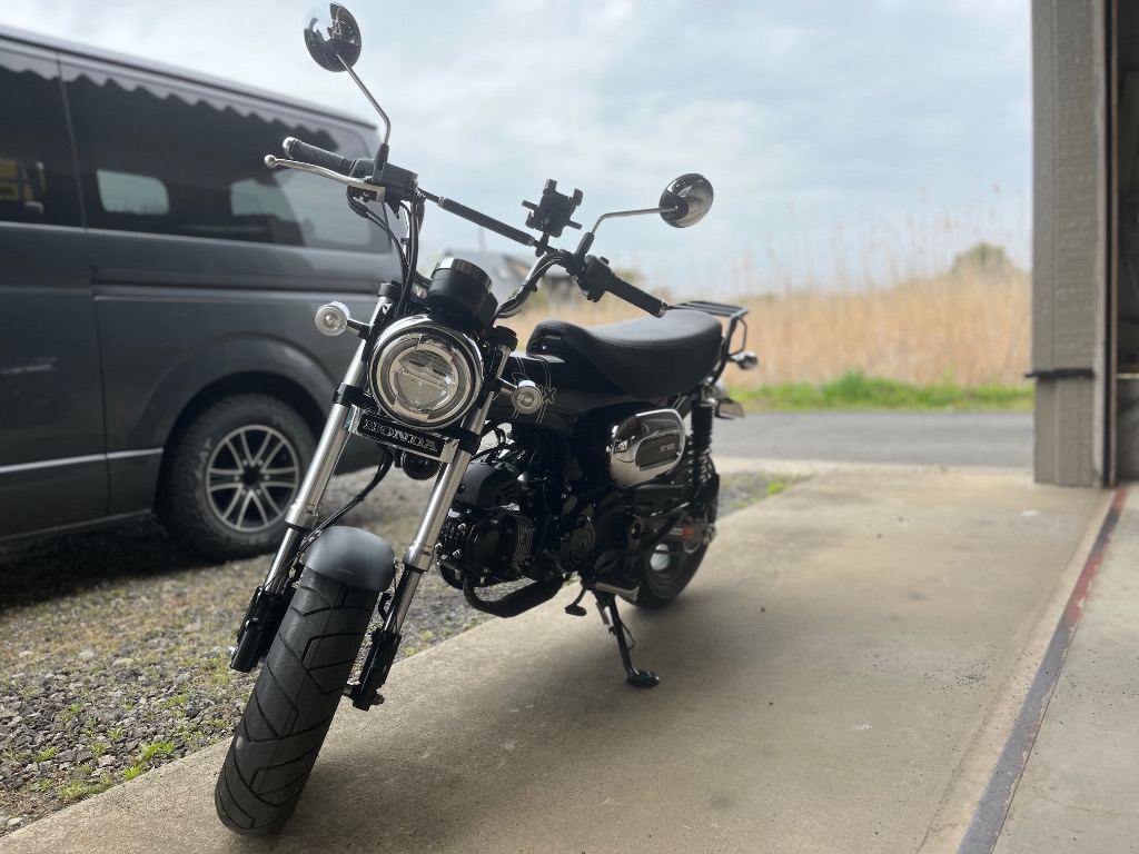 楽天市場】ミニモト Dax125専用HONDA立体ロゴ フォーク