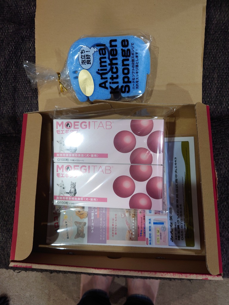 賞味期限202609 MOEGI TAB 犬・猫用サプリメント 100粒×2箱 賞味期限2026.12月】モエギタブ 100粒×2個セット 犬猫用