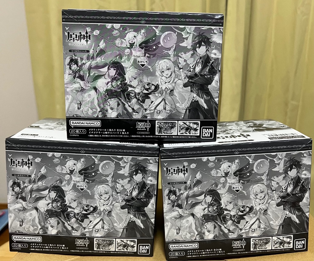 原神[Genshin] シールウエハース 1BOX(20パック入り) : ミント