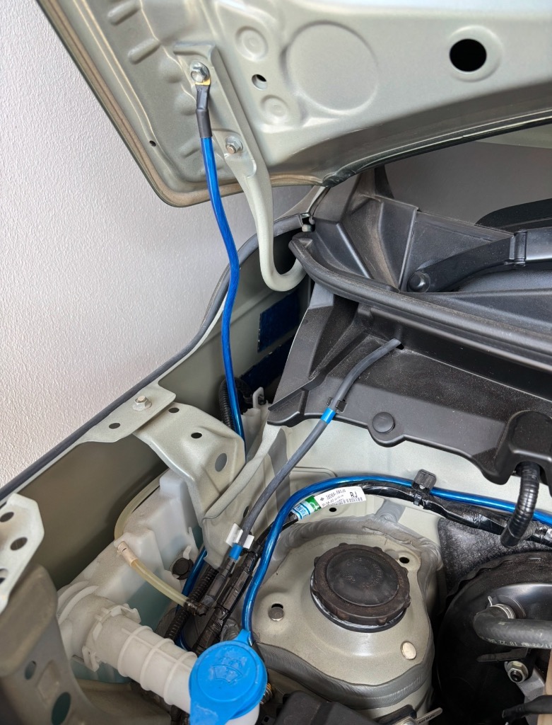 12V・24V対応】アーシングケーブル キット 5本 車 バイク 燃費 向上