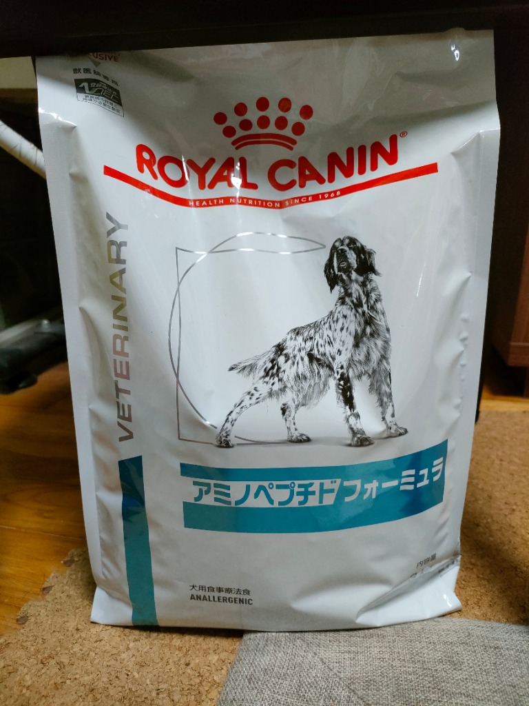 ロイヤルカナン 療法食 犬用 アミノペプチド フォーミュラ ドライ 3kg : 10000094-2 : ペットみらいヤフー店 - 通販 -  Yahoo!ショッピング