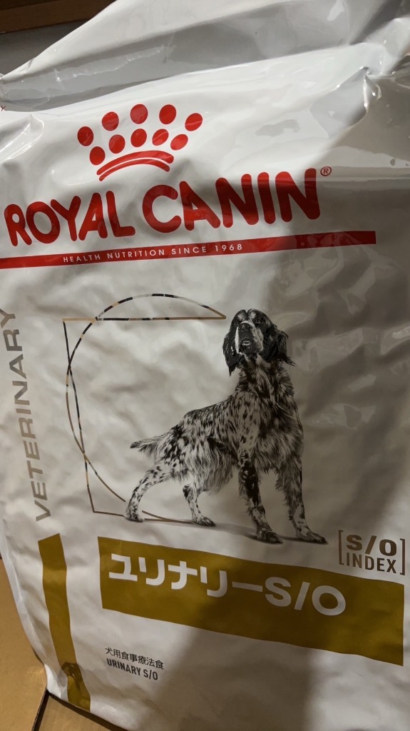 ロイヤルカナン 療法食 犬用 ユリナリーS/O ドライ 8kg : 10000111-6 
