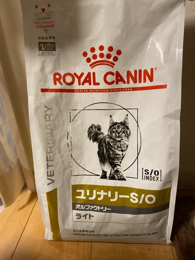 口コミ ユリナリーS/O オルファクトリー 4kg ロイヤルカナン 猫用療法